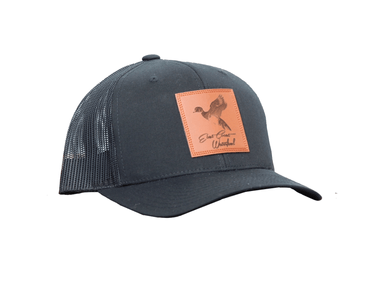Wood Duck Leather Patch Trucker Hat | East Coast Waterfowl - restaurantetxokoona
