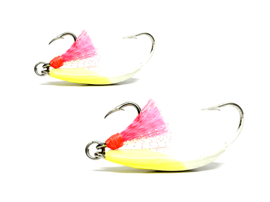 Candy Yellow Pompano With Teasers jigs