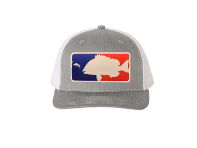 Heather Grey / White Major League Sheepshead Trucker Hat | Sheepshead Nation - restaurantetxokoona