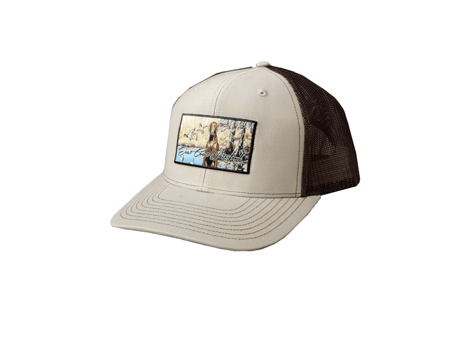 Chocolate Lab Trucker Hat | East Coast Waterfowl - restaurantetxokoona
