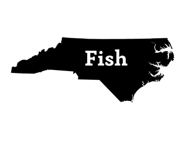 Fish North Carolina Decal - restaurantetxokoona