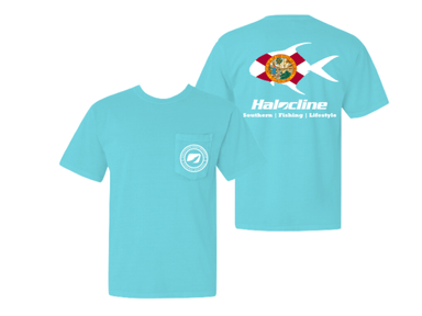 Florida Permit Fishing Pocket T-shirt from Halocline - restaurantetxokoona