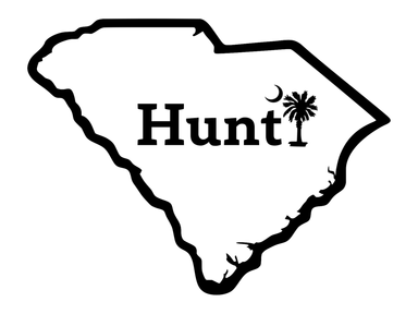 Hunt South Carolina Palm Decal - restaurantetxokoona